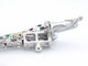 Bracelet Bracelet tennis en or blanc avec pierres précieuses multicolores 58 Facettes 2292
