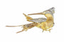 Broche Broche colibri vintage des années 50, un vol fantaisiste du milieu du siècle 58 Facettes 25115-0242