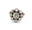 Bague 54 Bague victorienne ancienne sertie de diamants de 2,60 carats provenant de vieilles mines 58 Facettes