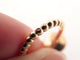 Bague 55 bague DIOR rose des vents t55 or jaune 18k diamants 0.10ct onyx 58 Facettes 271385