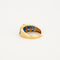 Bague 56 Bague sous un ciel d'étoile Saphirs Diamants 58 Facettes LP459