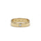Bague 53 Alliance La Carrée Or jaune - DINH VAN 58 Facettes 250046SP