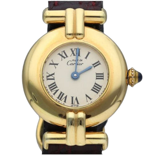 Montre Cartier Montre Colisée Vermeil 58 Facettes MT42575