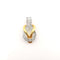 Pendentif Pendentif en or jaune et blanc & diamants 58 Facettes