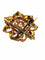 Pendentif Exceptionnel ensemble transformable XIXᵉ – Or 18k , émail noir et diamants taille ancienne 58 Facettes