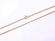 Collier Chaîne maille forçat 55 CM 58 Facettes CH.COU.1676.5