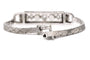 Bracelet Bracelet Art Déco en or blanc 18k et diamants taille brillant 0,538 ct 58 Facettes 23417