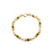 Bracelet Bracelet or jaune rubis, saphirs et émeraudes 58 Facettes GU52