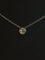 Collier Collier en or blanc 18K et diamant 58 Facettes