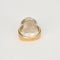Bague 51 Bague or jaune et or blanc, perle et diamants 58 Facettes 240792