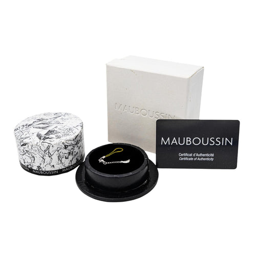 Mauboussin Accessoire Bijou de téléphone Or blanc Diamant 58 Facettes 3877259CN