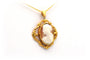 Pendentif Pendentif camée Napoléon III en or jaune 58 Facettes 13575