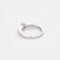 Bague 54 Bague solitaire en or blanc et diamant 58 Facettes GU293