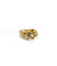Bague 59 Bague solitaire en or rose 18 carats et diamant taille brillant 58 Facettes