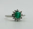 Bague Bague Art Déco Émeraude et Diamant 58 Facettes 50116