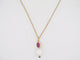 Collier collier POIRAY perles precieuses pm grenat 711122 en or 18k 58 Facettes 265554