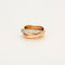 Bague 52 CARTIER - Bague Trinity 1 anneau pavé de diamants 58 Facettes
