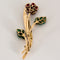Broche Broche Florale 58 Facettes LP1296/15