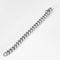 Bracelet Bracelet gourmette en or blanc et diamants 58 Facettes CHAL0691