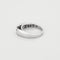 Bague 52 Bague solitaire en or blanc et diamants 58 Facettes GU296
