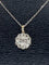 Pendentif Pendentif fleur en diamants 58 Facettes AB116