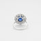 Bague 50 Bague Pompadour Saphir et Diamants 58 Facettes