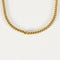Collier Chaîne en or jaune à maille gourmette 58 Facettes DIE0977