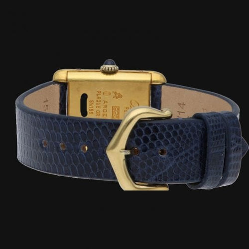 Montre Cartier Montre Tank Vermeil 58 Facettes MT42993