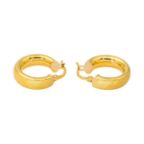 Boucles d'oreilles Boucles d'oreilles Créoles  Or jaune 58 Facettes 4659050CN