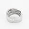 Bague 55 Bague or blanc diamants 58 Facettes RL05
