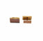 Boutons de manchette Boutons de manchettes vintage en or jaune 18 carats 58 Facettes