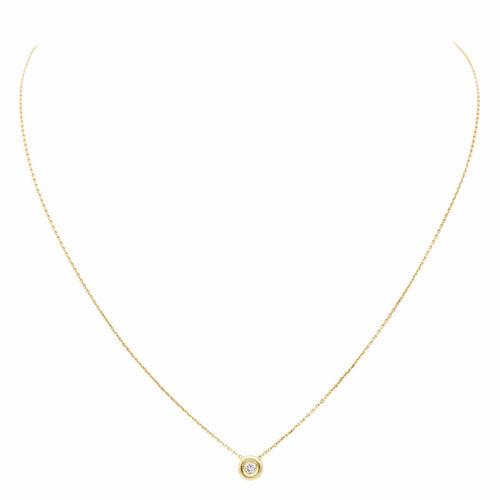 Collier Collier Or jaune Diamant 58 Facettes 579099RV