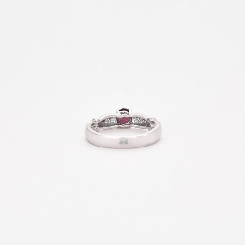 Bague 54 Bague solitaire rubis 58 Facettes 2542