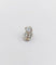 Puce d'oreille SEULE vintage or blanc et diamant de 0.38 carat 58 Facettes A06242