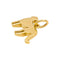 Pendentif Dodo Pomellato Pendentif Panthère Or jaune 58 Facettes 4911332RV