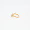 Bague 53 Bague or jaune à motif de serpent 58 Facettes GAW8