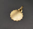 Pendentif AUGIS - Médaille d'Amour or jaune et rubis 58 Facettes C74-04