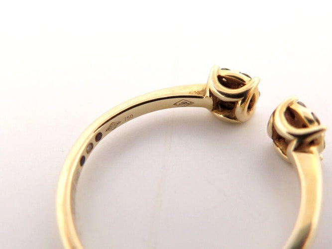 Bague 54 bague juliette juju j0306y 5mm en or jaune 18k & diamants 0.25ct 58 Facettes 267116