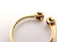 Bague 54 bague juliette juju j0306y 5mm en or jaune 18k & diamants 0.25ct 58 Facettes 267116
