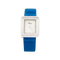 Montre Montre Poiray, "Ma Première",  acier et diamants sur cuir. 58 Facettes 34340