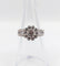 Bague marguerite vintage or blanc, 0,60 carat diamants serti illusion 58 Facettes A06236