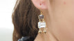 Boucles d'oreilles Boucles d'oreilles Aigue-marine Grenat 58 Facettes 32333