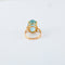 Bague 55 Bague Or Jaune Topaze 58 Facettes