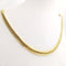 Collier Collier maille anglaise or jaune 58 Facettes