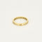 Bague 58,5 Alliance américaine en or jaune et diamants 58 Facettes TOU1500X4