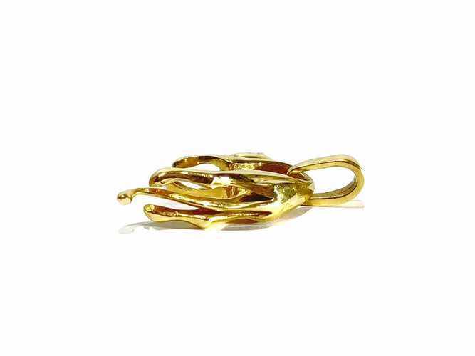 Pendentif Pendentif Guépard or jaune 58 Facettes
