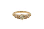 Bague 54 Bague en or jaune avec diamant taille ancienne de 1,20 ct, début du XXe siècle 58 Facettes 9601