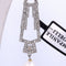 Boucles d'oreilles Boucles d'oreilles Art Déco en or blanc avec perles et diamants 58 Facettes