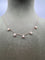 Collier Collier or rose perles de culture 58 Facettes