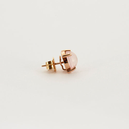 Boucles d'oreilles Boucles d’oreilles transformables Quartz rose Perles 58 Facettes
